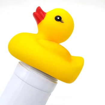 

Auto Floating Chemical Tablet Dispenser Duck Shape PP Cute Adjustable Spa Hot Tub Container Swimming Pool Garden Outdoor Holder