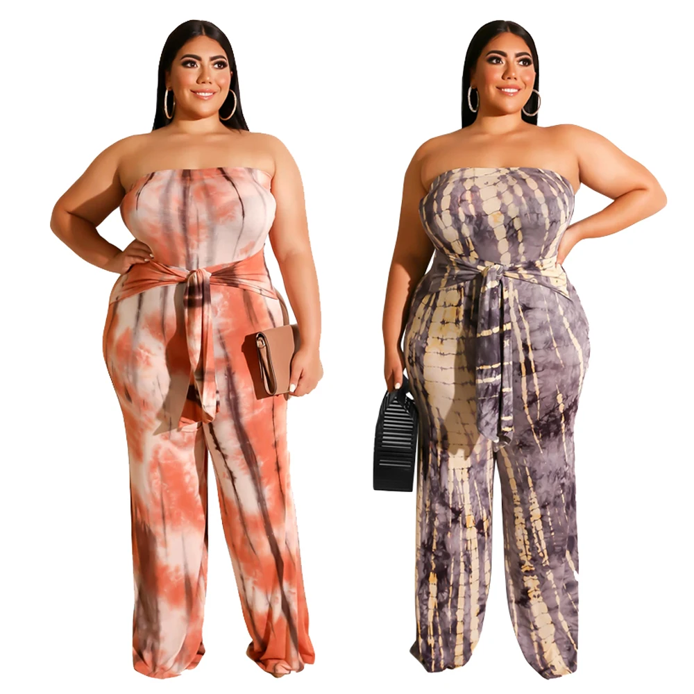 Summer Women Loose Jumpsuit Romper Off Shoulder Boho Printed Holiday Beach Long Pants Playsuit Casual Plus Size XL-5XL | Женская одежда