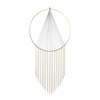 

Nordic Brass Wall Decoration Living Room Television Background Modern Wall Shelf Photography Accessories Store Display