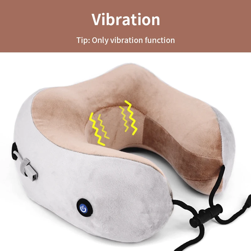 Electric Neck Massager U shaped Pillow Multifunctional Portable Shoulder  Cervical Massager Outdoor Home Car Relaxing Massage - AliExpress