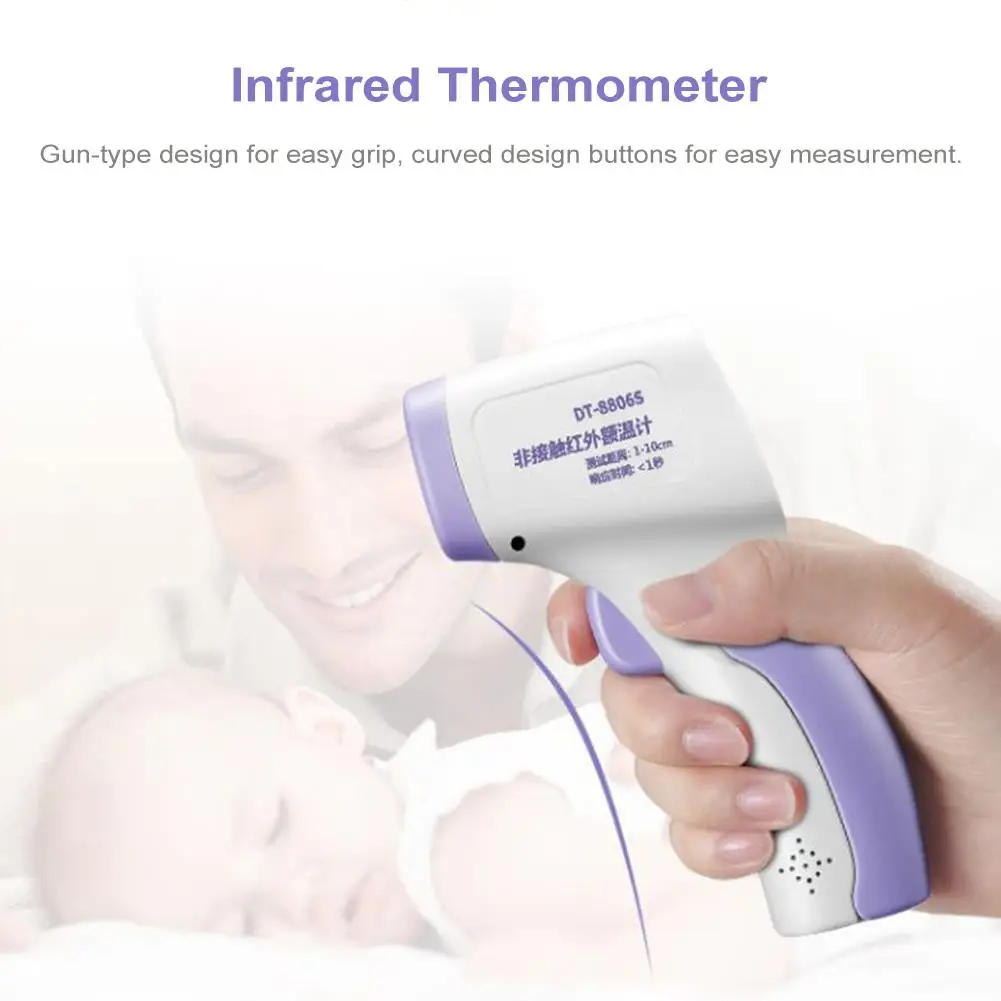 

Infrared Thermometer Forehead Digital Thermometer Non-Contact Thermometer For Body Temperature Measurement Indoors Outdoors