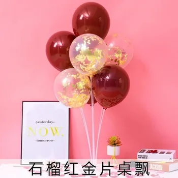

bases para globos 1set halloween balloons Holder With Cup Table For Wedding Birthday Party Table Balls Floating Stand