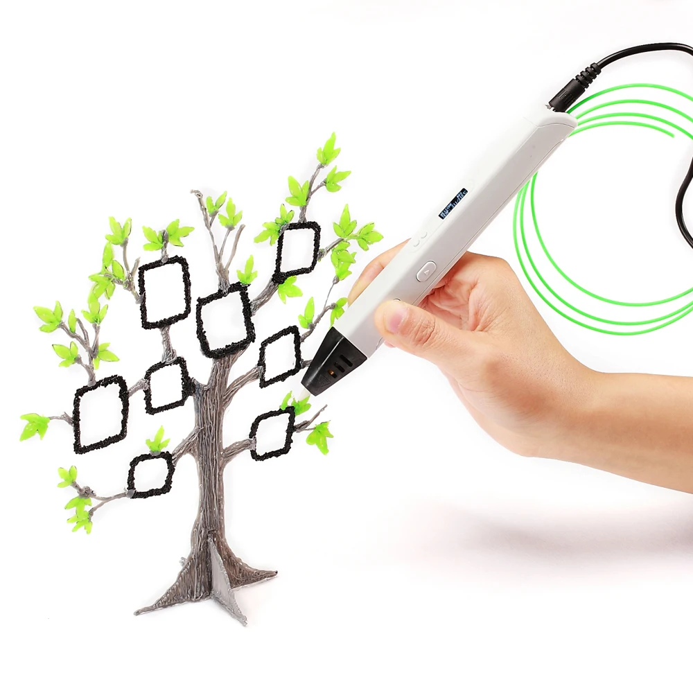 PLA пластик для DIY Smart 3 D magic scribble Pen ручка печати рисунок 3D принтер карандаш
