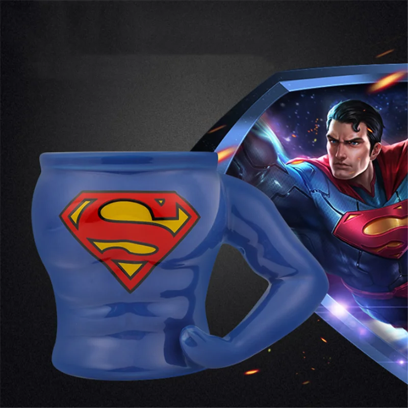 500 мл Marvel Averger Железный человек Капитан 3D чашка для воды Кофе Молоко чай керамическая кружка домашний офис коллекция чашка фестиваль подарок для детей