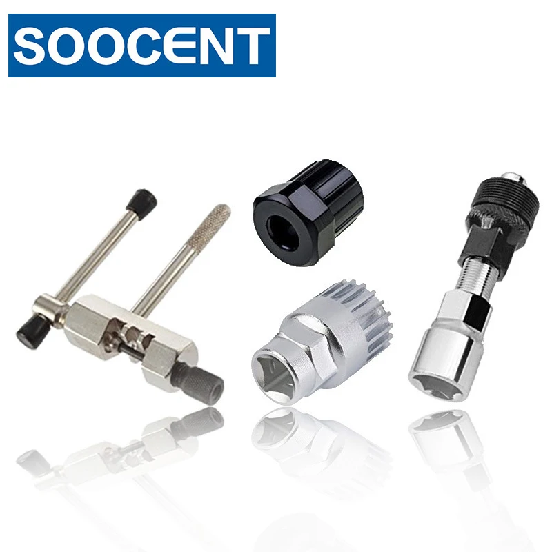 

SOOCENT Mountain Bicycle Chain Rivet Repair Tool Breaker Splitter Pin Remove Replace MTB Bike Cycling Chain Breaker