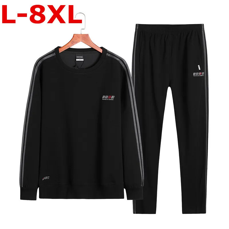 Новинка большие размеры 8XL 9XL 10XL Мужская одежда футболка с длинным рукавом
