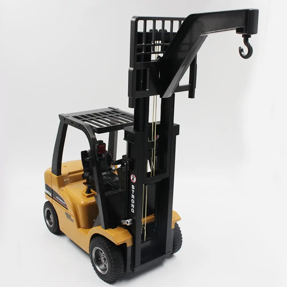 HUINA TOYS 1577 1/10 8 каналов сплав RC автокран грузовик строительные машины автомобиль