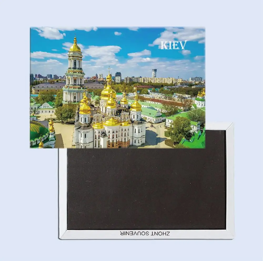 Киева, Украина туристический сувенир магнитный холодильник магнит украшение дома специальный подарок для друга