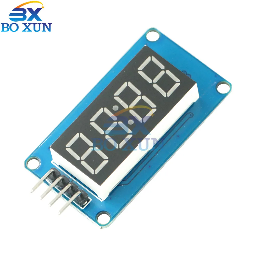 1 шт Красный общий анод 4-сегментный цифровая трубка Дисплей для Arduino UNO R3 MEGA2560
