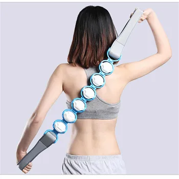 

1PC New Fashion Multi-functional Stimulator Neck Shoulder Pain Massage Multicolor Roller Waist Back Relaxation Massage Hot Sale