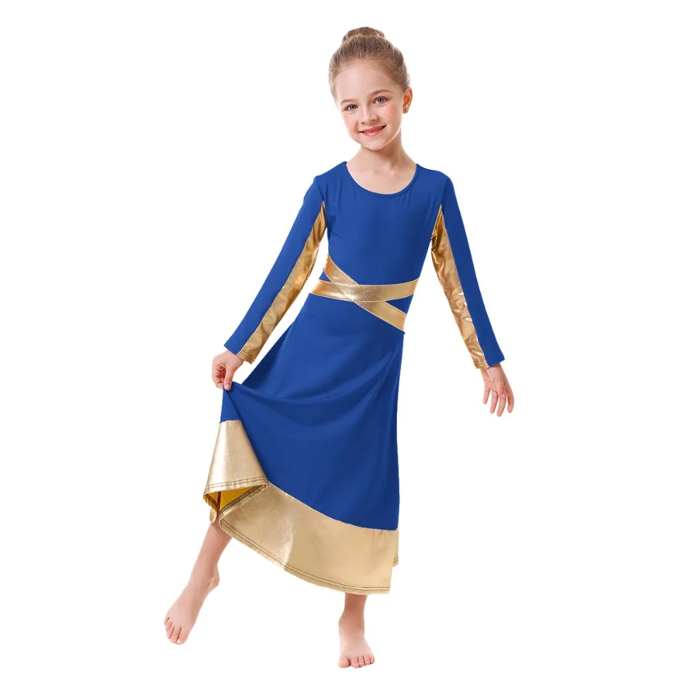 Платье для литургического танца; элегантные церковные платья для женщин и взрослых девочек; детское Плиссированное балетное платье; платье для хвалебного танца