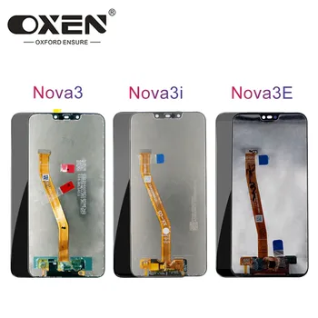 

OXEN For Huawei Nova 3 3i 3E P20 Lite LCD Display + Touch Screen Digitizer Assembly Nova3 Replacement Pantalla Tested Free Tools