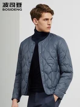 

BOSIDENG men duck down jacket ultra light down coat for men casual wear warmB90130007
