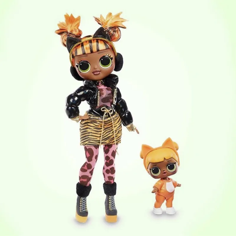 LOL Surprise Dolls OMG Winter Dress Up Series Model Doll Toys for Kids Fashion Girl Model DIY Mini Accessories Birthday Gift
