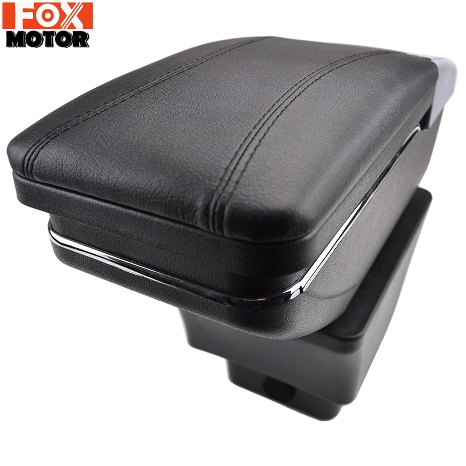 Armrest Arm Rest Rotatable Center Centre Console Storage Box For Skoda Fabia 2 2008 - 2013 2009 2010 2011 2012 | Автомобили и