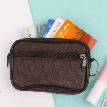 

Soft Men Women Card Coin Key Holder Zip Change Pouch Unesix Wallet Pouch Bag Purse Gift Coin bag