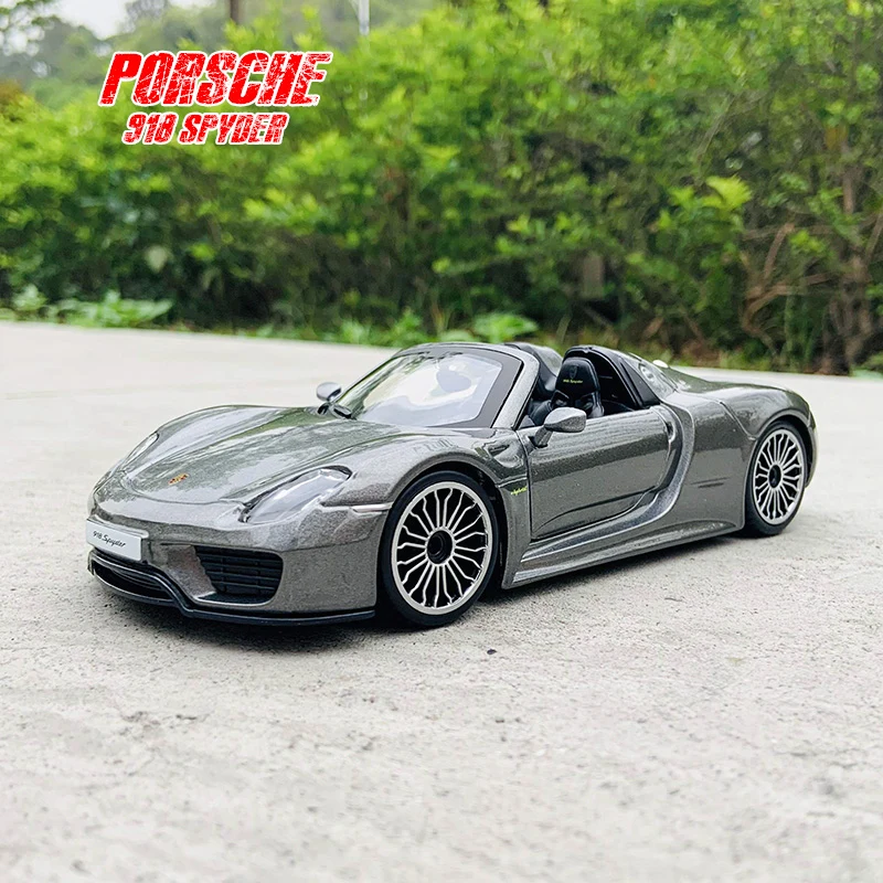 Bburago-ポルシェ911の建設,1:24,レース,Dir,合金,モデル