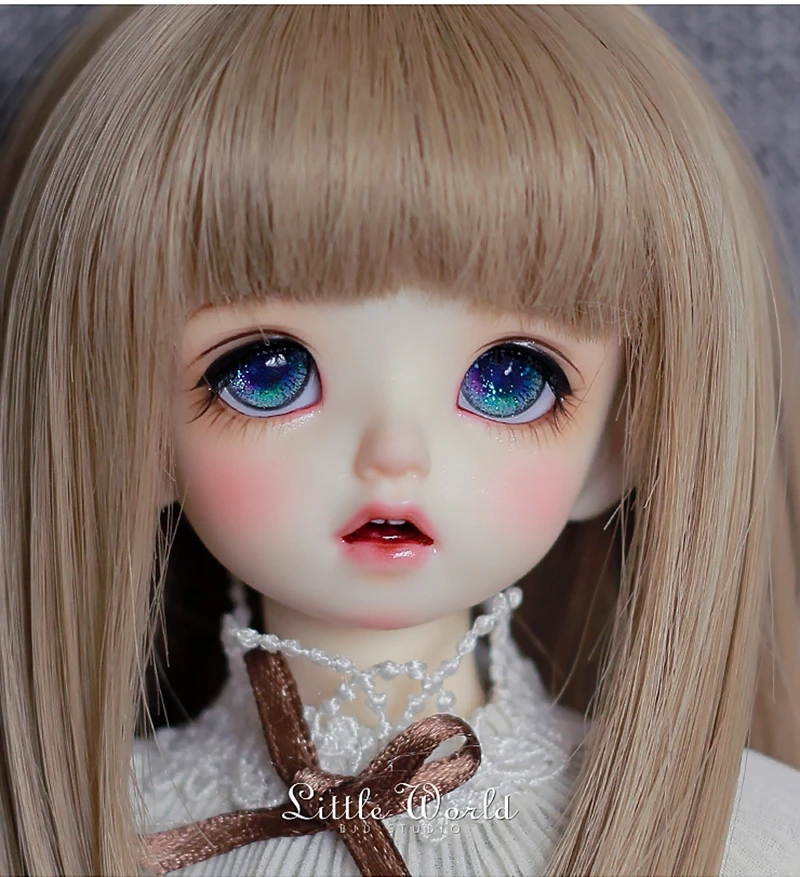 Glass Doll Eyes Doll Eyes Doll Eyewear Accessories Doll Accessories Adollya 3D Eyeballs 10mm 12mm 14mm 16mm 18mm Color Iris Eyes For 1/12 1/8 1/6 1/4 1/3 Dolls