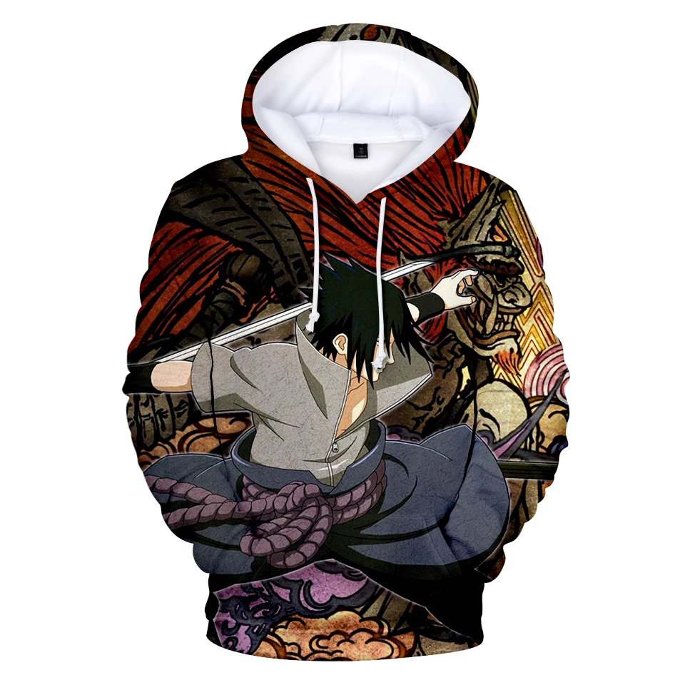 NARUTO Uzumaki Naruto Uchiha кофты с капюшоном посвященные Саскэ Утиха толстовка круглым