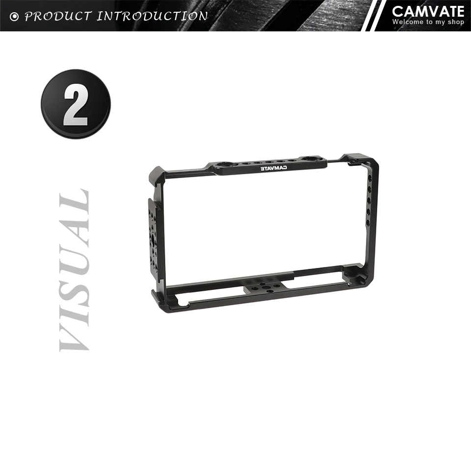 Director's Monitor Cage Bracket With Shoe Mount & ARRI Locating Pins Exclusively