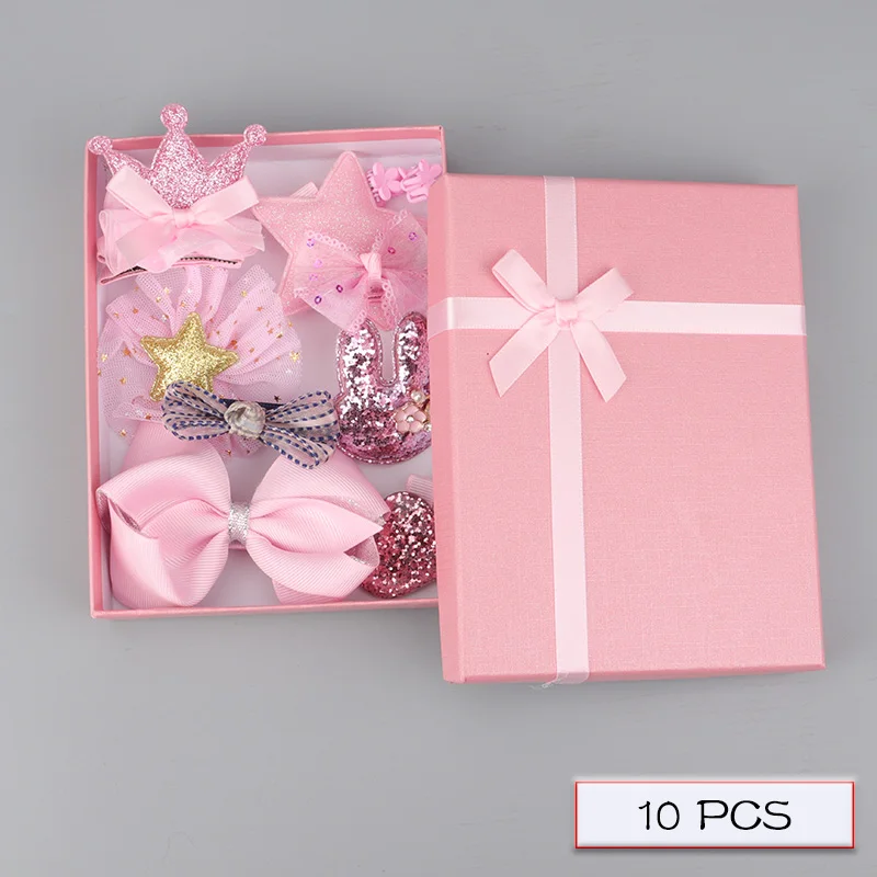 H063-22-B 10/18/24 предмет; нижнее белье из хлопка для детей; резинка для волос, комплект для девочек, модная, популярная, Женские аксессуары для волос комплект резинкой в виде цветом и животных из мультфильмов, повязка на голову в подарок - Цвет: H063-22-B