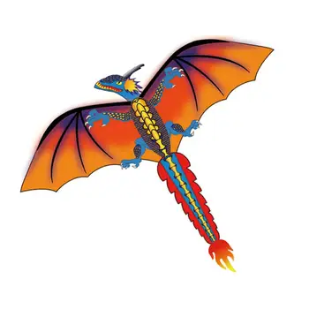 

3D Dinosaur Kite With 100m Kite Line And Rotating Tail Kites Outdoor Fun Toys Kite Family Outdoor Sports Toy For Children Gift