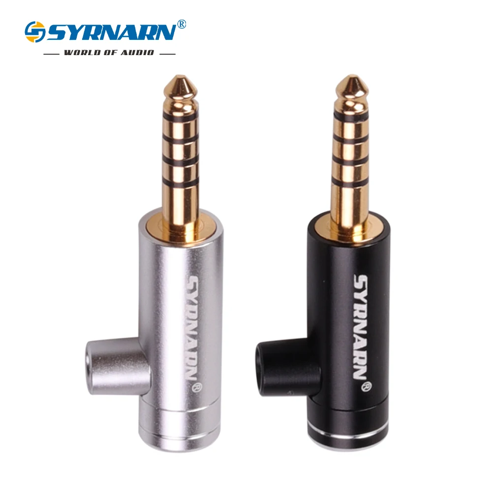 1PCS 4 4mm 5 Poles Audio Jack Earphone Male Plug Pin Adapter For ZX300A Player HiFi Headphone Solder Wire Connector i D 4 5mm