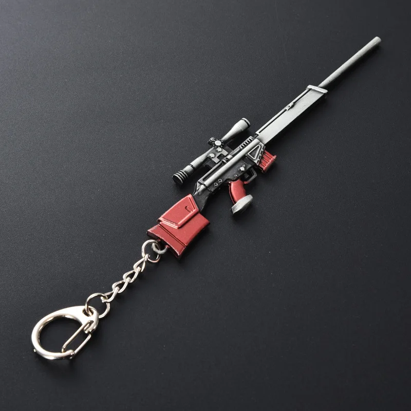 Лидер продаж! Брелок для оружия PUBG CS GO AK47 модель пистолета 98K брелок снайперской