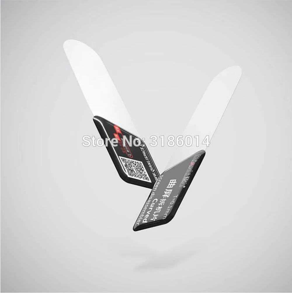 Инструмент для ремонта QianLi ультратонкий рычаг изогнутая разборная карта Samsung iPhone