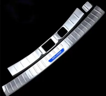 

stainless steel Rear bumper Protector Sill 2016-2019 For Mitsubishi Outlander Samurai Car styling fast ship