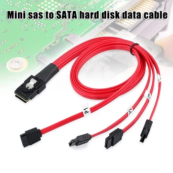 

Mini SAS Server Cable SFF8087 To 4SATA Cable 36P Hard Drive Data Cord NC99