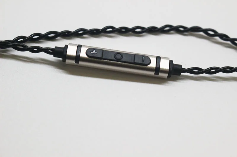 diy earphone MMCX cable with mic headset upgrade line headphones accessories for se535 se846