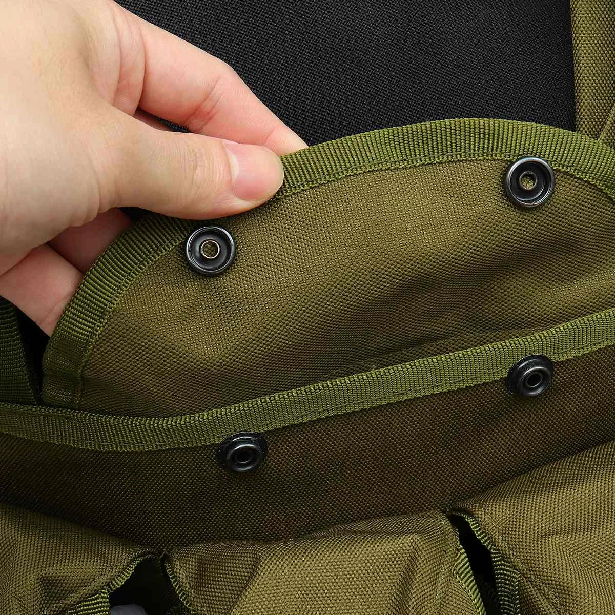 Outdoor Tactical Vest Combat Game Waistcoat Training Storage Carrier Belly Pocket Special Forces Waistcoat Equipment Unisex