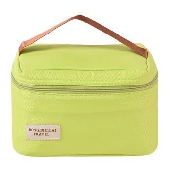 

Portable Lunch Bag New Thermal Insulated Lunch Box Tote Cooler Handbag Bento Pouch Dinner Container School Food Storage Bags
