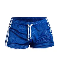 Mens Sport Running Shorts Quick Dry Grid Workout Short Pants 2025 Summer Cool Breathable Mesh Men Beach Swim Shorts Sweatpants 1
