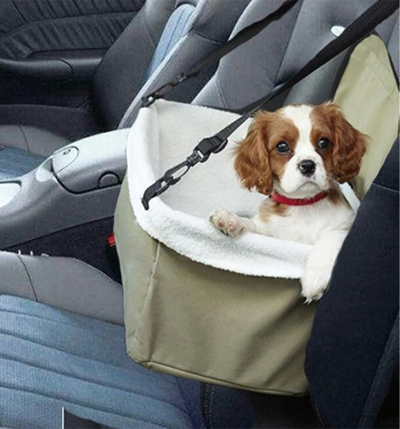 2 in 1 Pet Dog Carrier Car Seat Cover Folding Hammock Winter Warm Safe Carry House Washable Carrier Basket for Dogs Pet Supplies