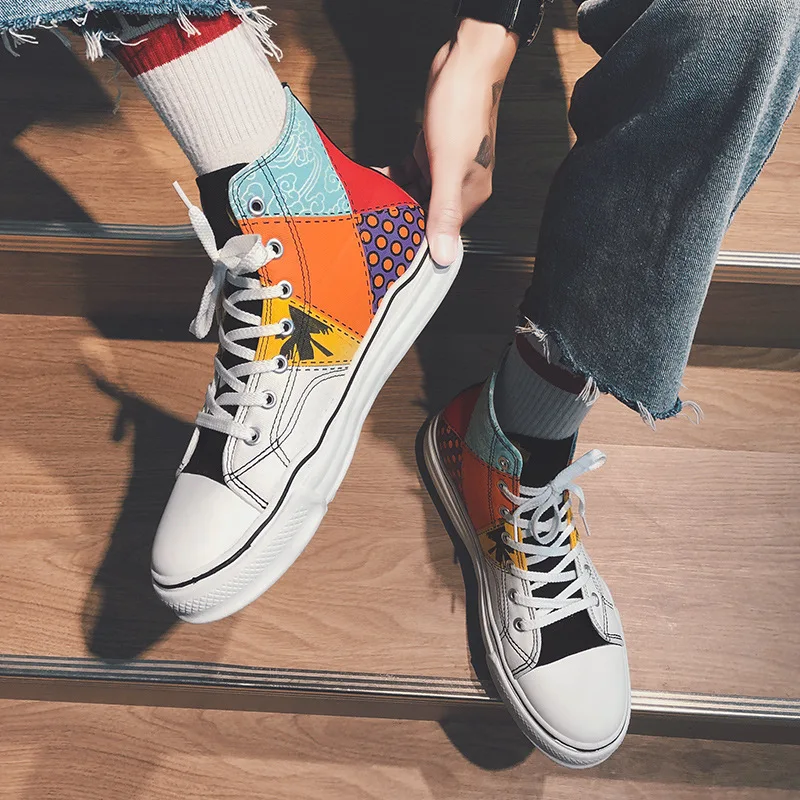 

2019 Summer New Style Transformation Bottom Flax Shoes Canvas Shoes STUDENT'S Shoes Cloth Shoes Trendy Shoes Vulcanized Shoes 39