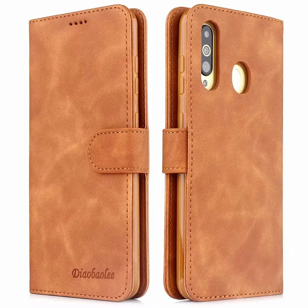 Luxuxy Leather Case For Samsung galaxy A40S Case Flip Wallet Phone Cover Samsung M40 Case On For Samsung galaxy A40S Cover Coque