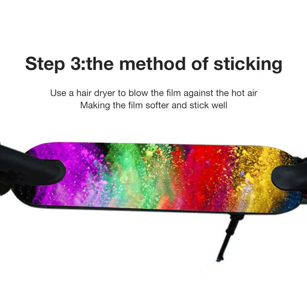 Для Xiaomi M365 самокат стикер коврик для ног наклейка водонепроницаемый солнцезащитный крем персонализированные Нескользящие наклейки спортивные аксессуары