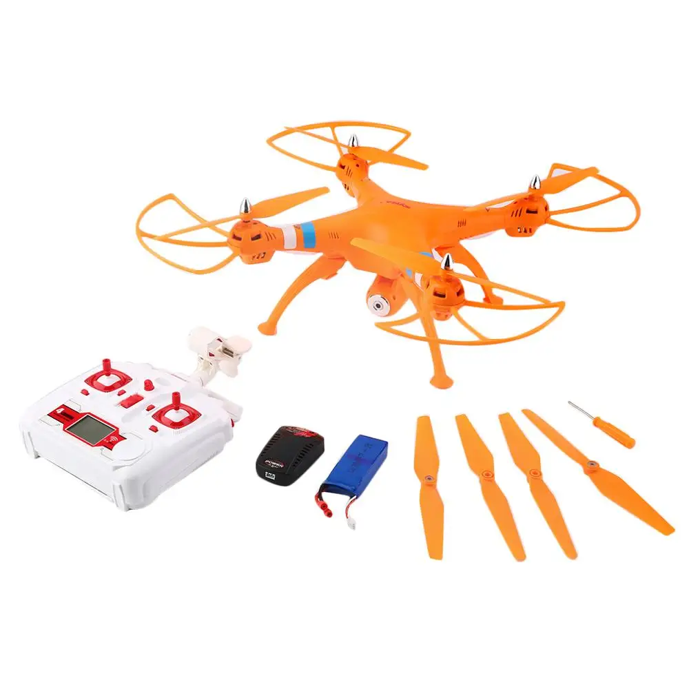 

2 Colors New 2.4G 4-Axle Gyro RC Quadcopter Drone RTF 2MP Wifi Camera for Syma X8W worldwide sale