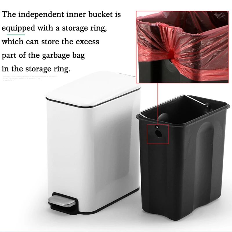 Rectangular dustbin online