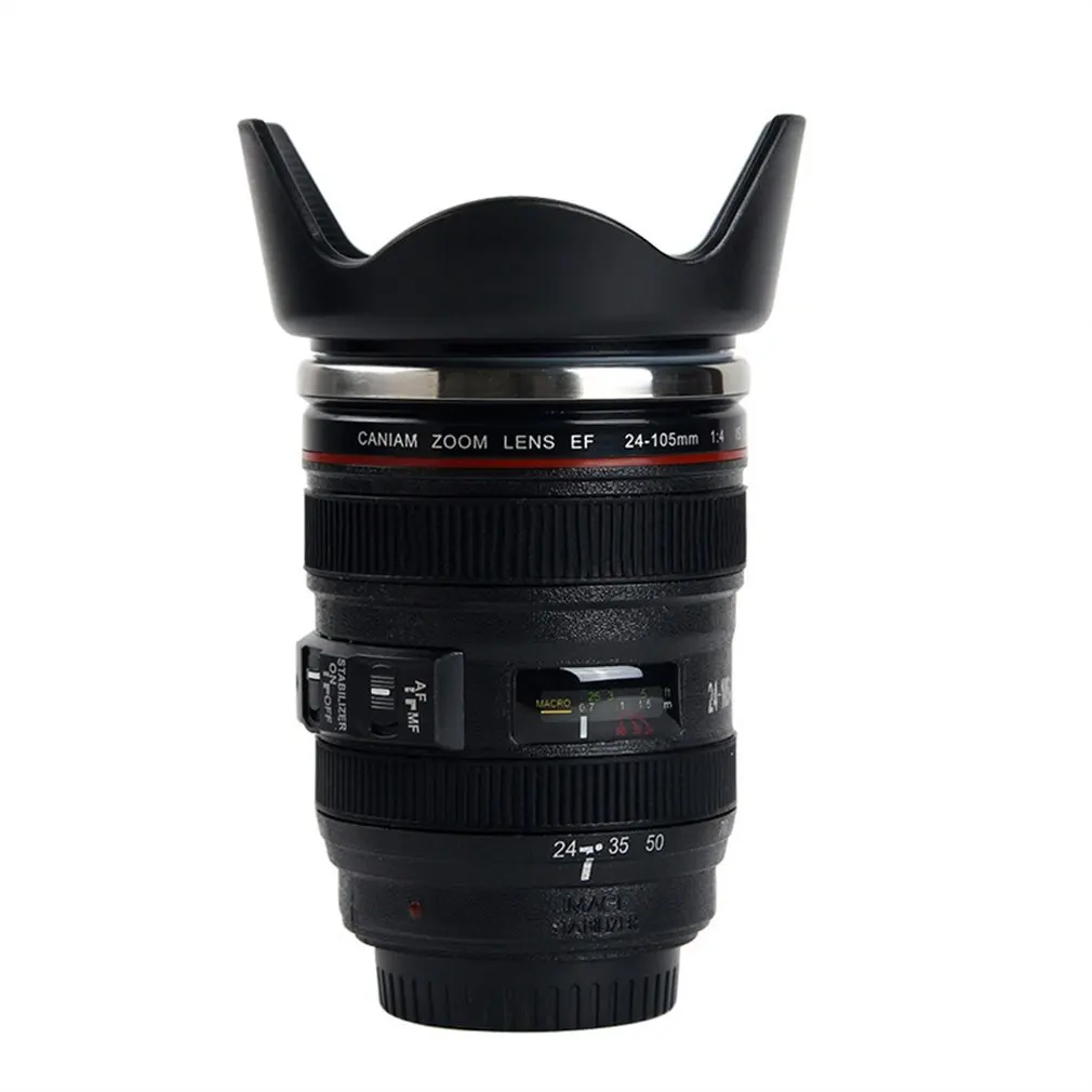 Креативная стильная чашка, чашка для объектива Forth поколения, чашка для объектива, креативная кружка для рукоделия с внутренним вкладышем из нержавеющей стали