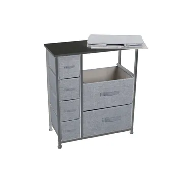 

Multifunction Removable Chest of 7 Drawer Dresser Non-woven Furniture Cabinet Storage Toy storage box Storage shelf Organizer
