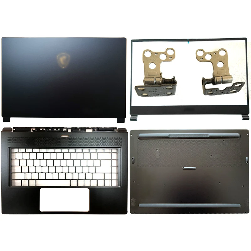 

For MSI GS65 GS65VR MS-16Q1 Q2 Q3 Q4 Laptop LCD Back Cover/Front Bezel/Hinges/Palmrest/Bottom Case 3076Q4A214HG0 3076Q4D215HG0