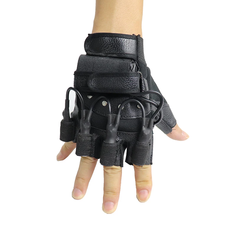 Green Laser Gloves Laser Beam Flash Finger,Nightclub Bar Party Dance Singer Props DJ Mechanical Gloves LED Light