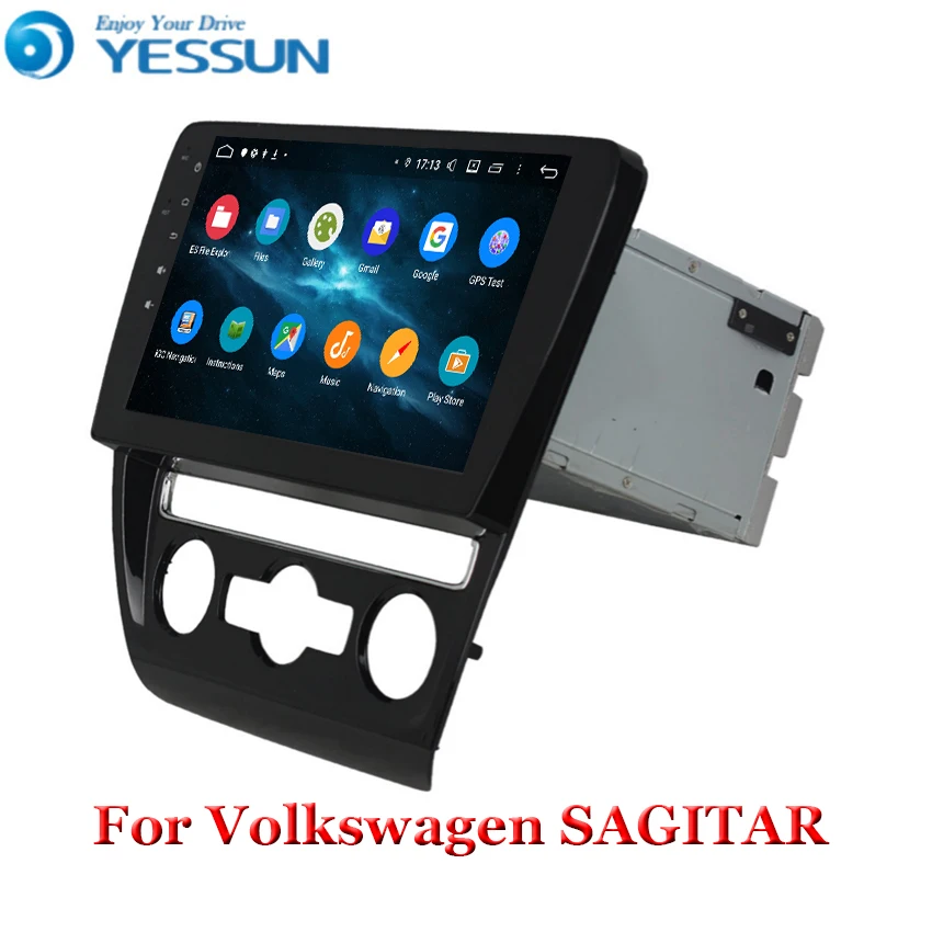 Top 2din Car GPS Radio Multimedia Player For Volkswagen SAGITAR 2012 2013 2014 2015 Android 9 10.1" Wifi Head Unit 4