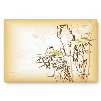 

Birdie Yellow Bamboo Good-Looking Two Funny Lovely Interesting Nature Non Slip Backing Accessory Sets Floor Carpets