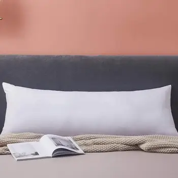 

34*100/40*120cm White Non-woven Fabric Long Pillow Sleep Bedding Nap Pillow Accessoriesbedroom Home U8W9
