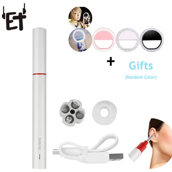 

HD1080P Digital WiFi Otoscope Wireless Camera Endoscope Ear Inspection Cleaning Tool with 6 LED Compatible with Multi Devices