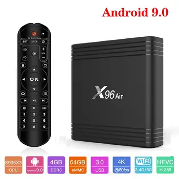 

X96 Air Box Smart Wifi TV Box Remote Control Power Supply HD Cable Set
